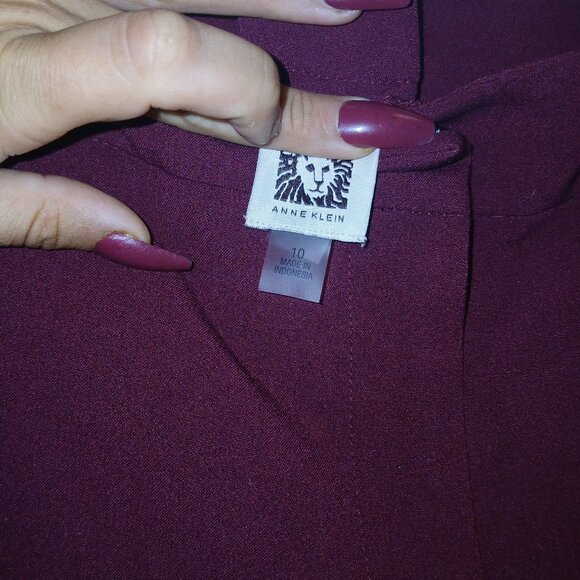 Burgundy Pants - Picture 1 of 3